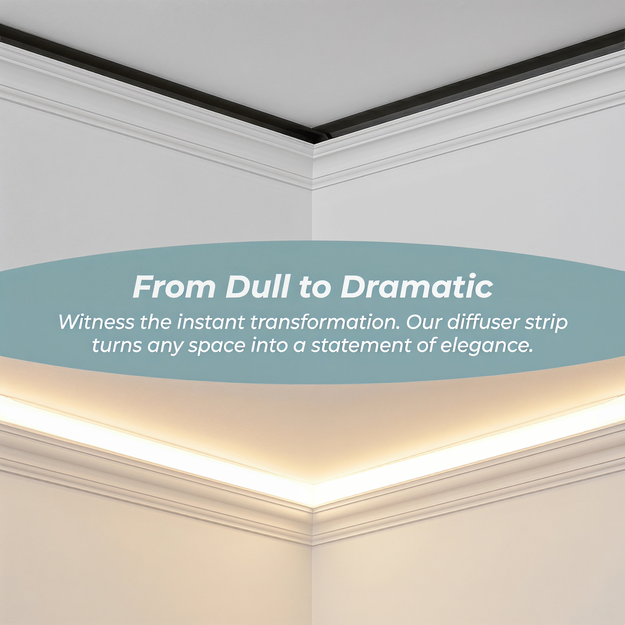 Led Strip Lights - Flexible Milky White LED Light Diffuser