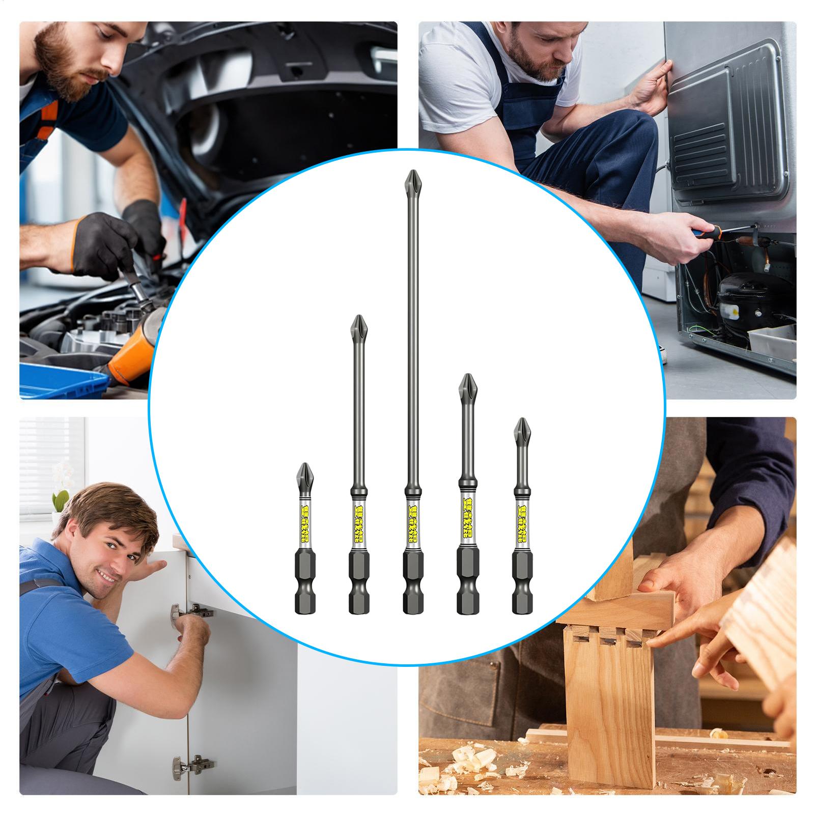 Drill Screwdriver Bit Set 5-Pi - đánh giá và giá Drill Bits