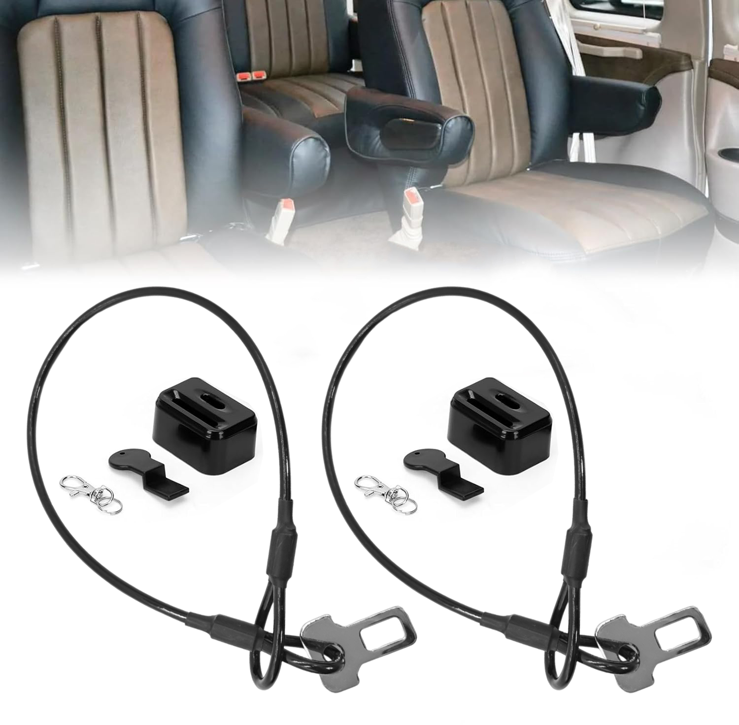 2 Pack Safety Rope Seat Belt L - đánh giá và giá Door Lock