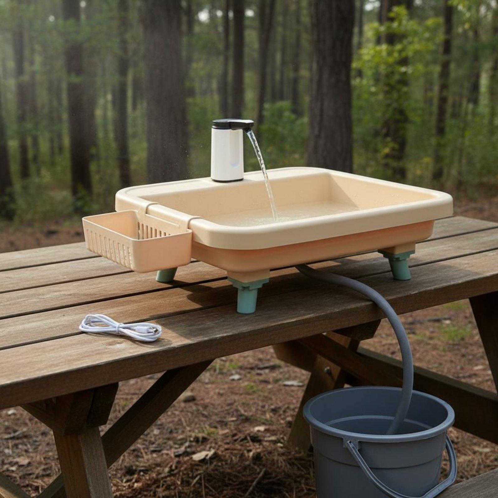 Outdoor Camping Washbasin Port - đánh giá và giá Faucet