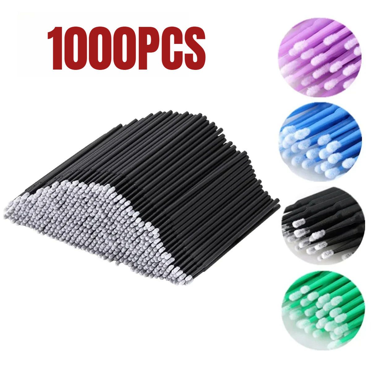 1000/500PCS Eyelash Cleaning B - đánh giá và giá Paint Brush
