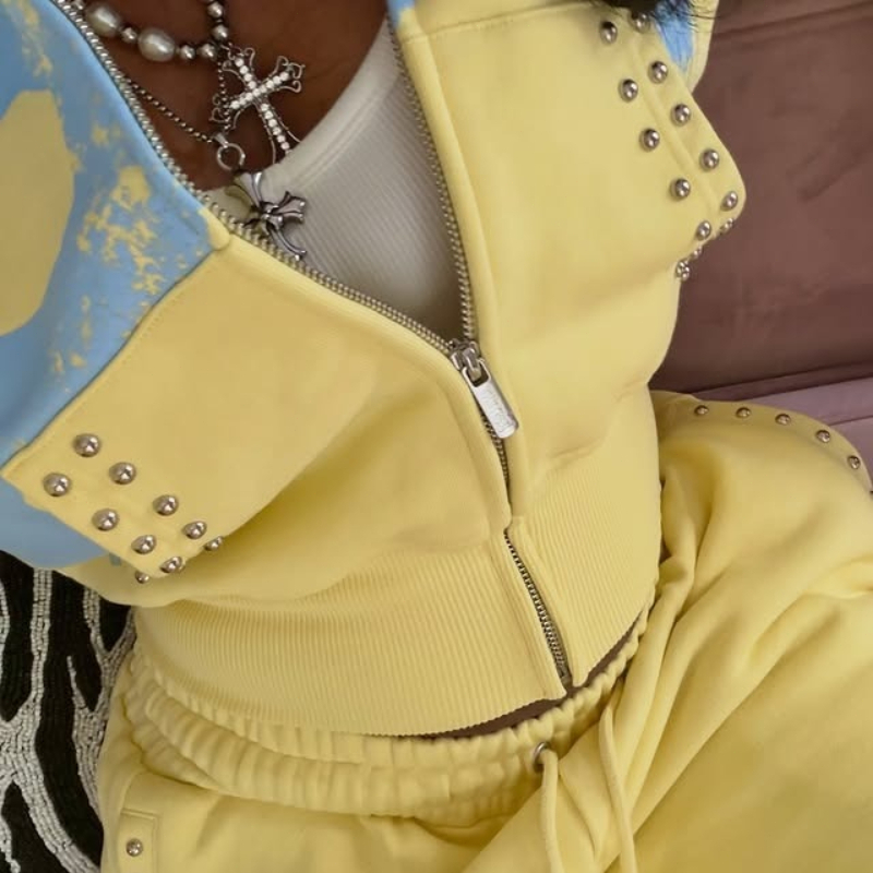 2 Pcs Hoodie Co-ords Yellow Me - đánh giá và giá Wallpaper