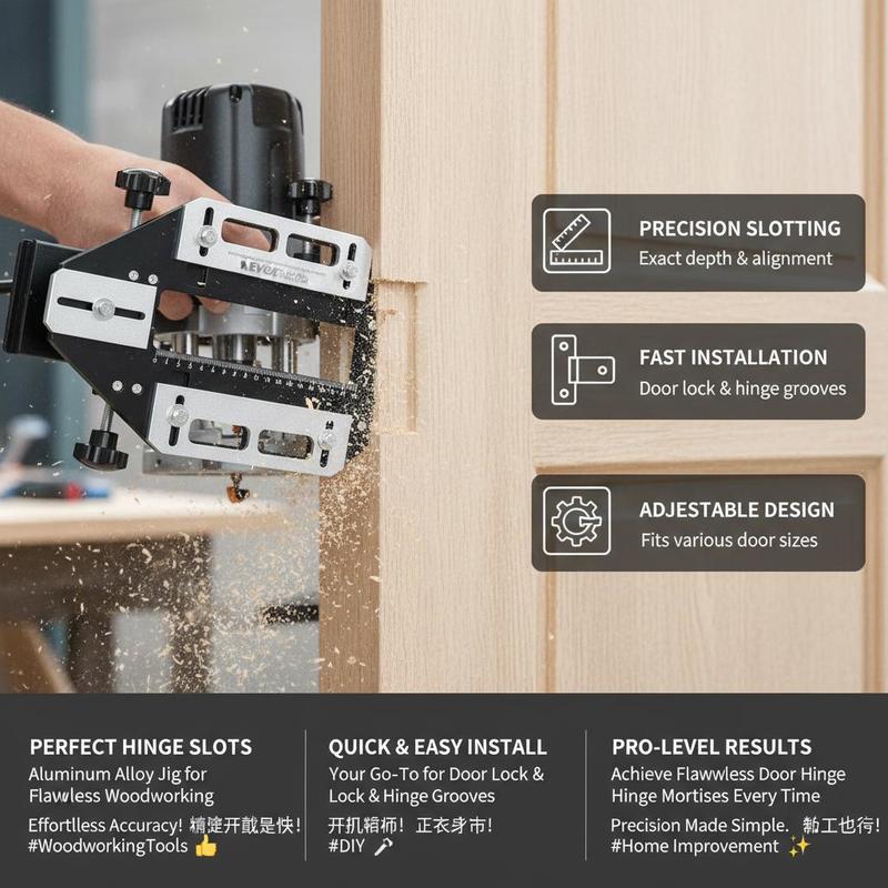 Aluminum Alloy Mortise Templat - đánh giá và giá Door Lock