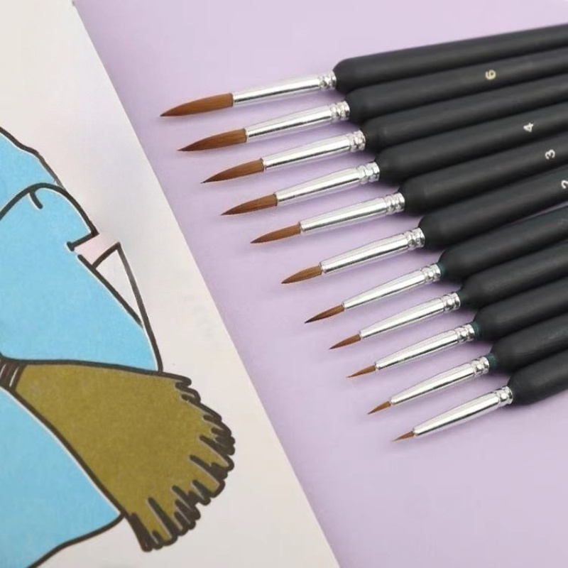 11pcs Paint Brush Set Professi - đánh giá và giá Paint Brush