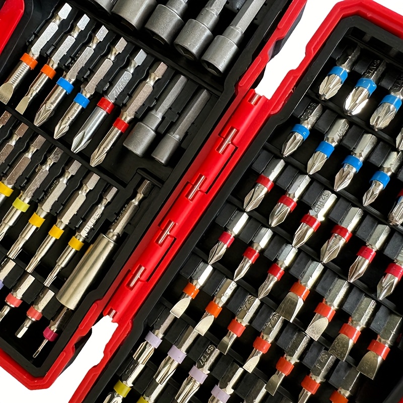 83Pcs Screwdriver Bit Set Impa - đánh giá và giá Drill Bits