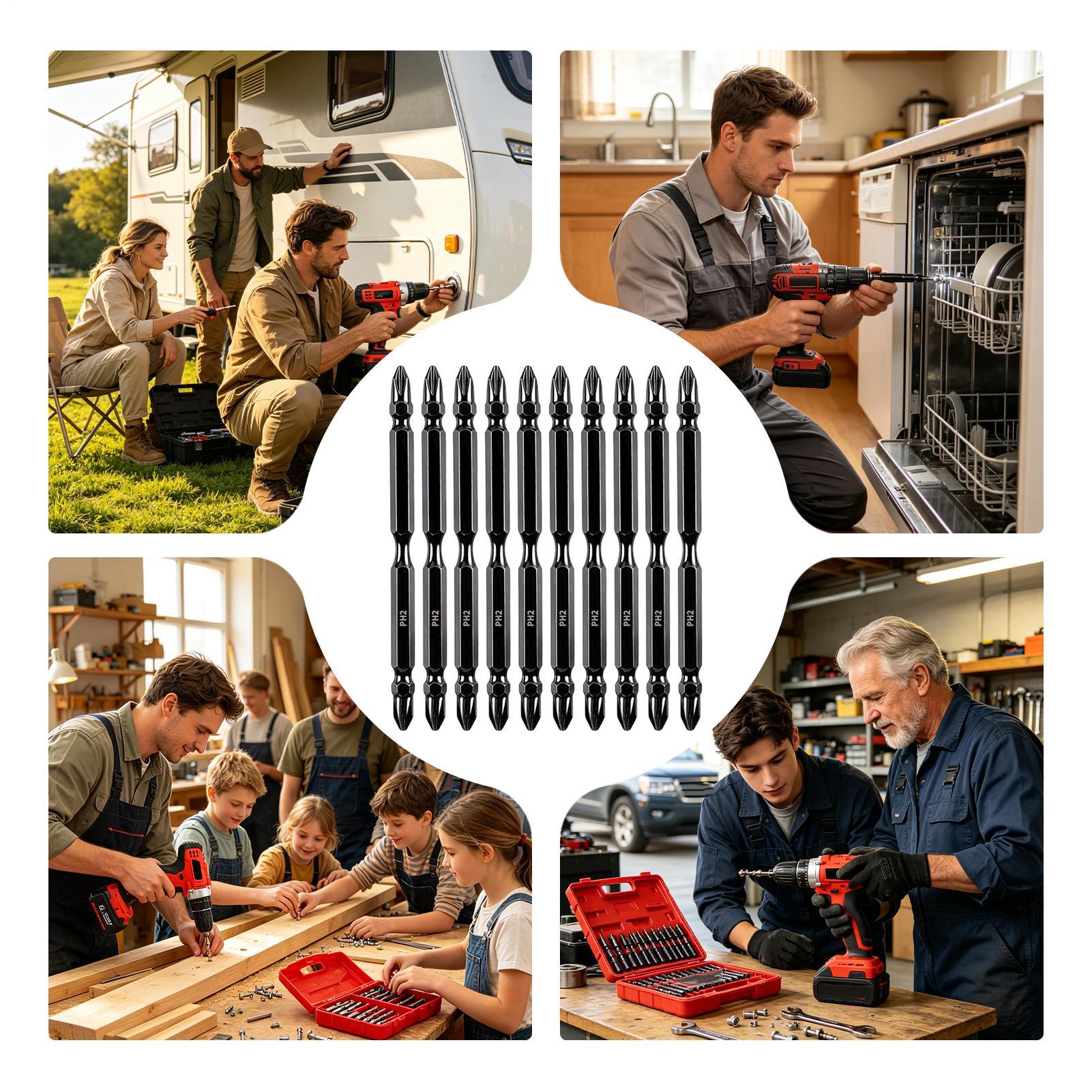 Magnetic Bits For Drill Double - đánh giá và giá Drill Bits
