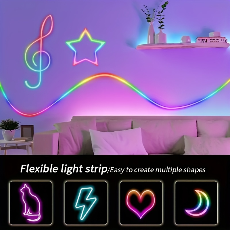RGBIC Flexible Neon Strip Ligh - đánh giá và giá Led Strip Lights
