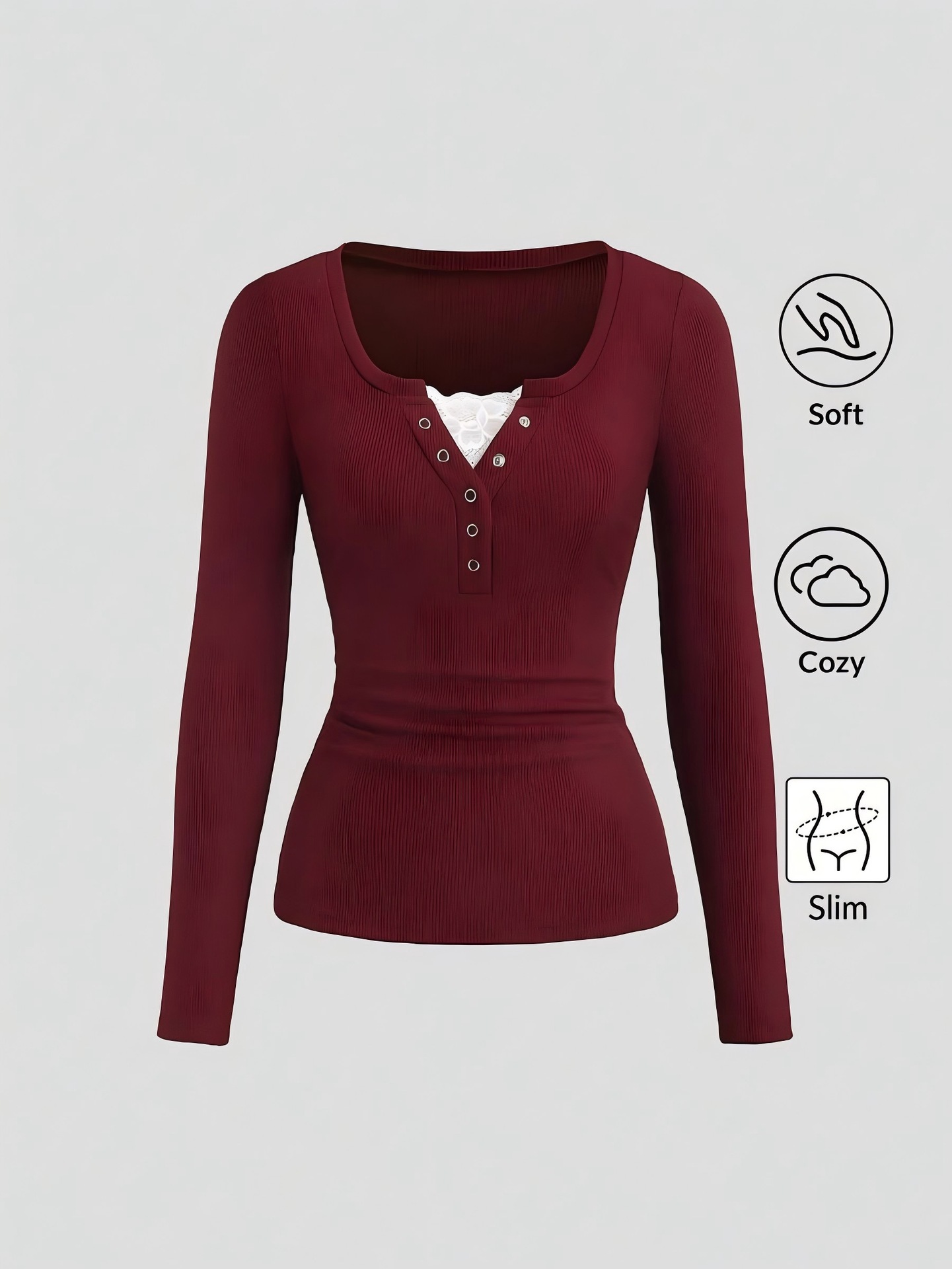 Women American Henley V Neck B - đánh giá và giá Wallpaper
