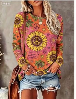 Women Long Sleeve T‑Shirt Hipp - đánh giá và giá Wallpaper