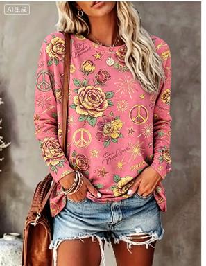 Women Long Sleeve T‑Shirt Hipp - đánh giá và giá Wallpaper