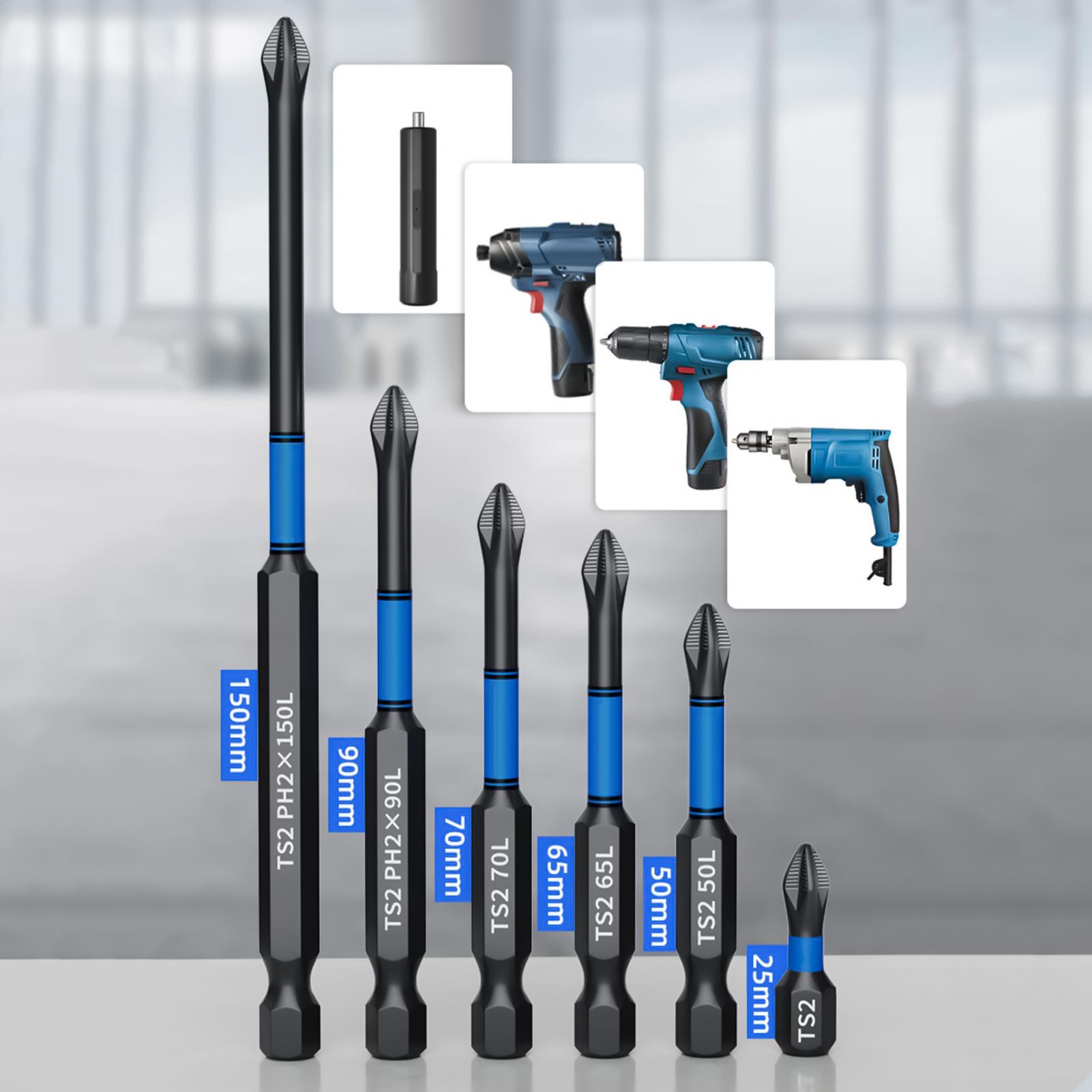 Drill Screwdriver Bit Set 6-Pi - đánh giá và giá Drill Bits
