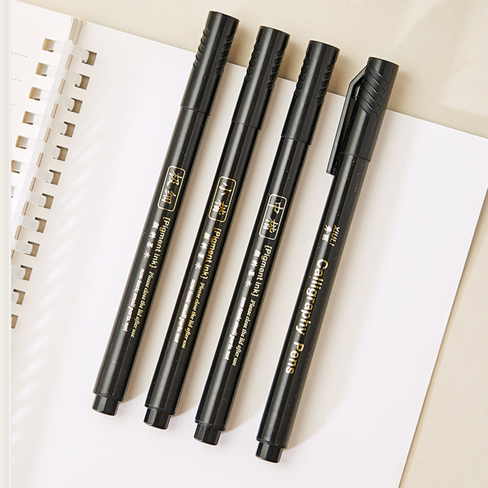 4pc Brush Pen Calligraphy Pen  - đánh giá và giá Paint Brush