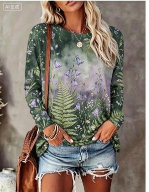 Women Long Sleeve T‑Shirt Grad - đánh giá và giá Wallpaper