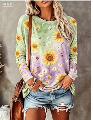 Women Long Sleeve T‑Shirt Grad - đánh giá và giá Wallpaper