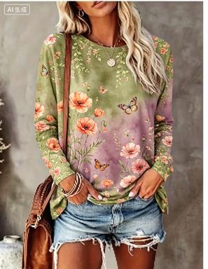 Women Long Sleeve T‑Shirt Grad - đánh giá và giá Wallpaper