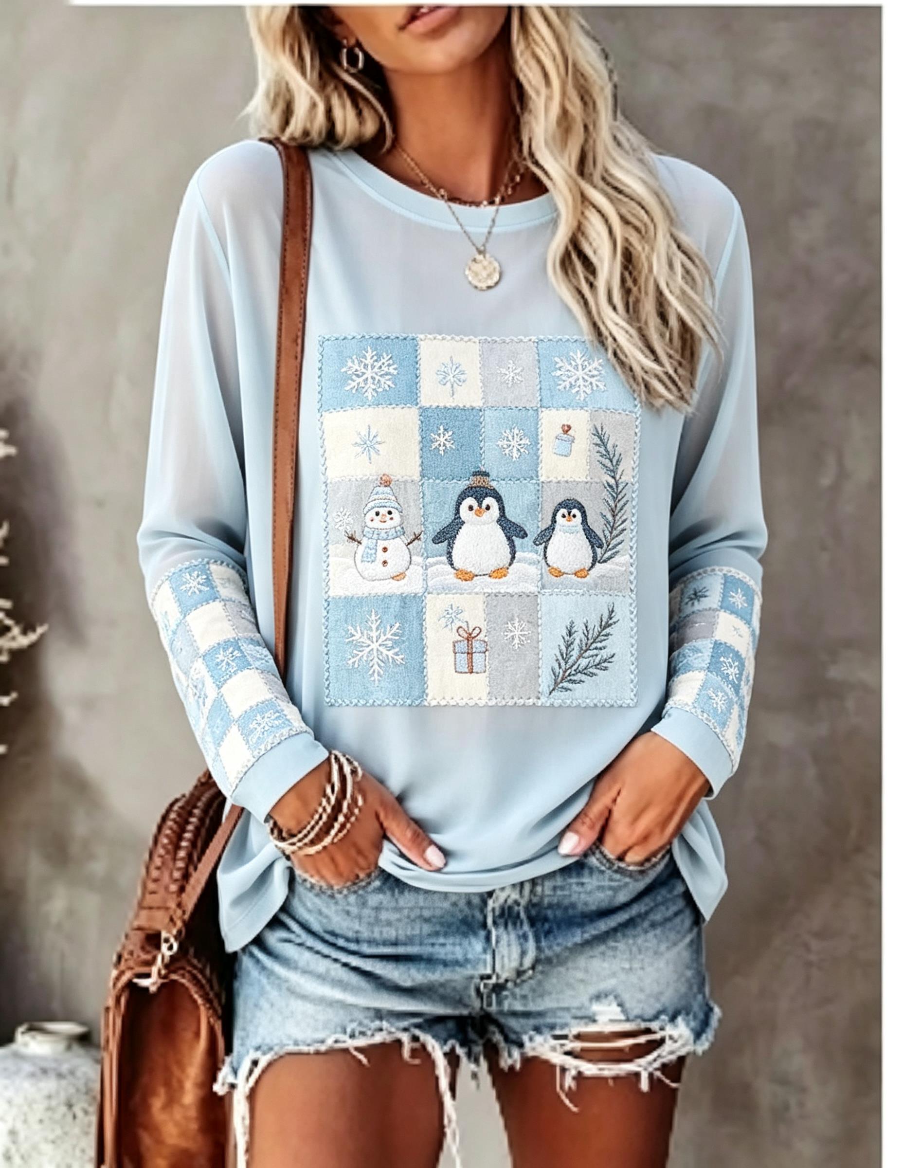 Women Long Sleeve T Shirt Fox  - đánh giá và giá Wallpaper